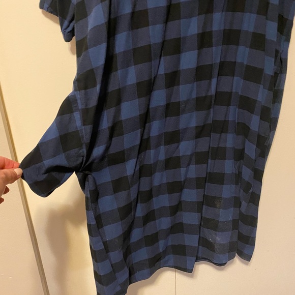 Blue plaid Esprit dress - Picture 2 of 2